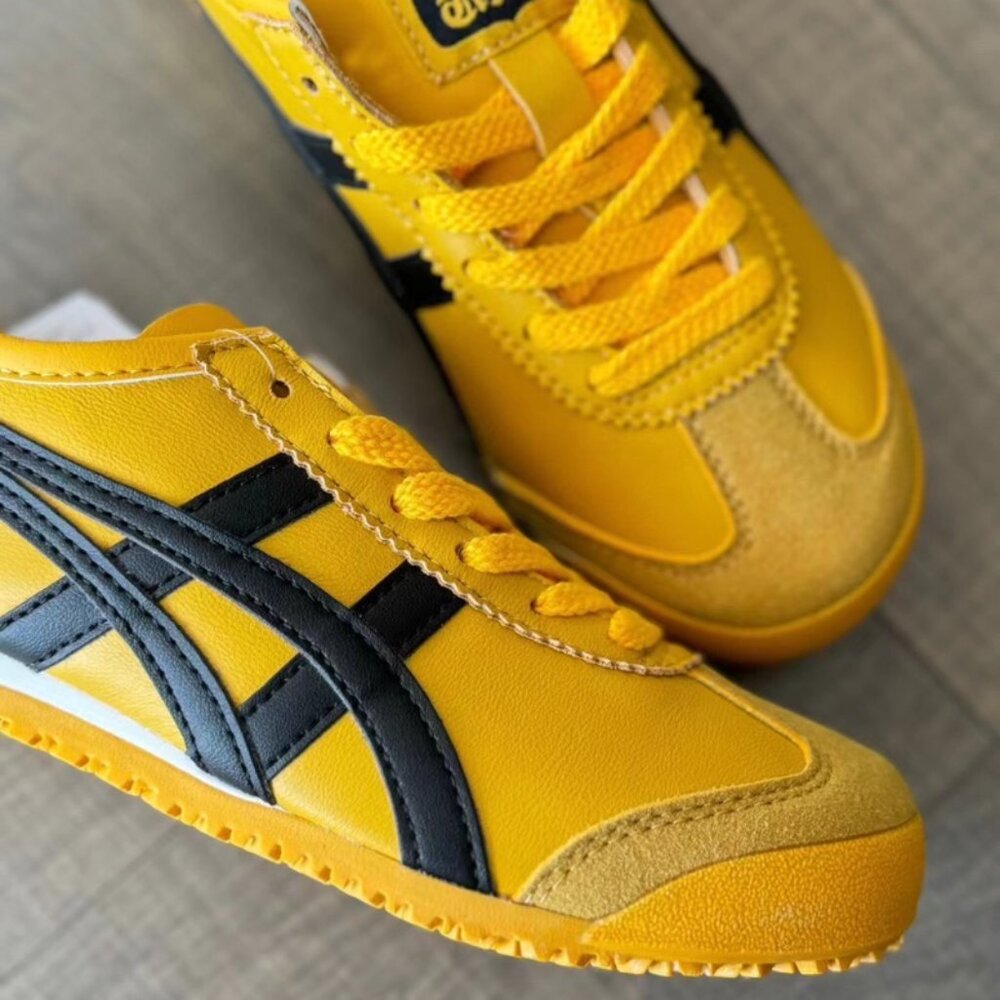 Onitsuka Tiger Men's Casual Shoes Sneakers Yellow - Picture 4 of 7